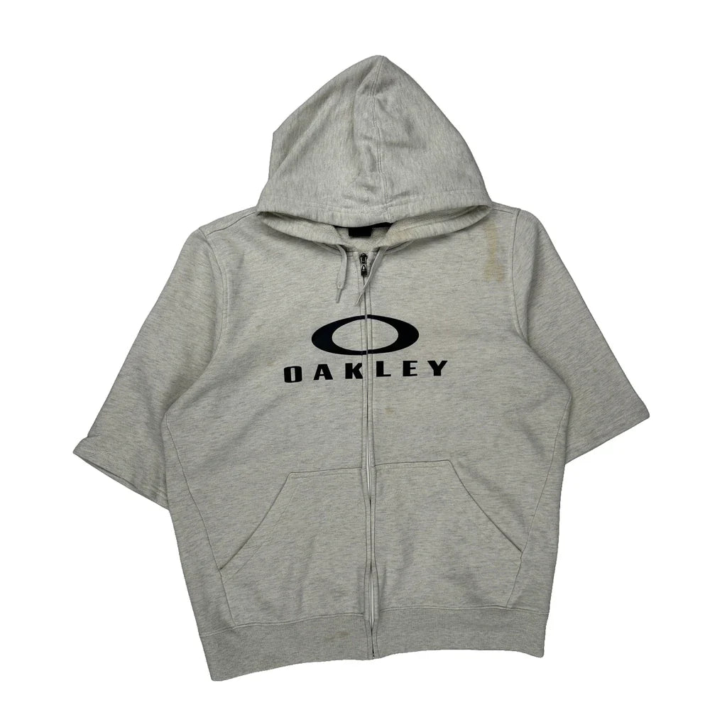 Oakley Hoodie - XL Grey Cotton