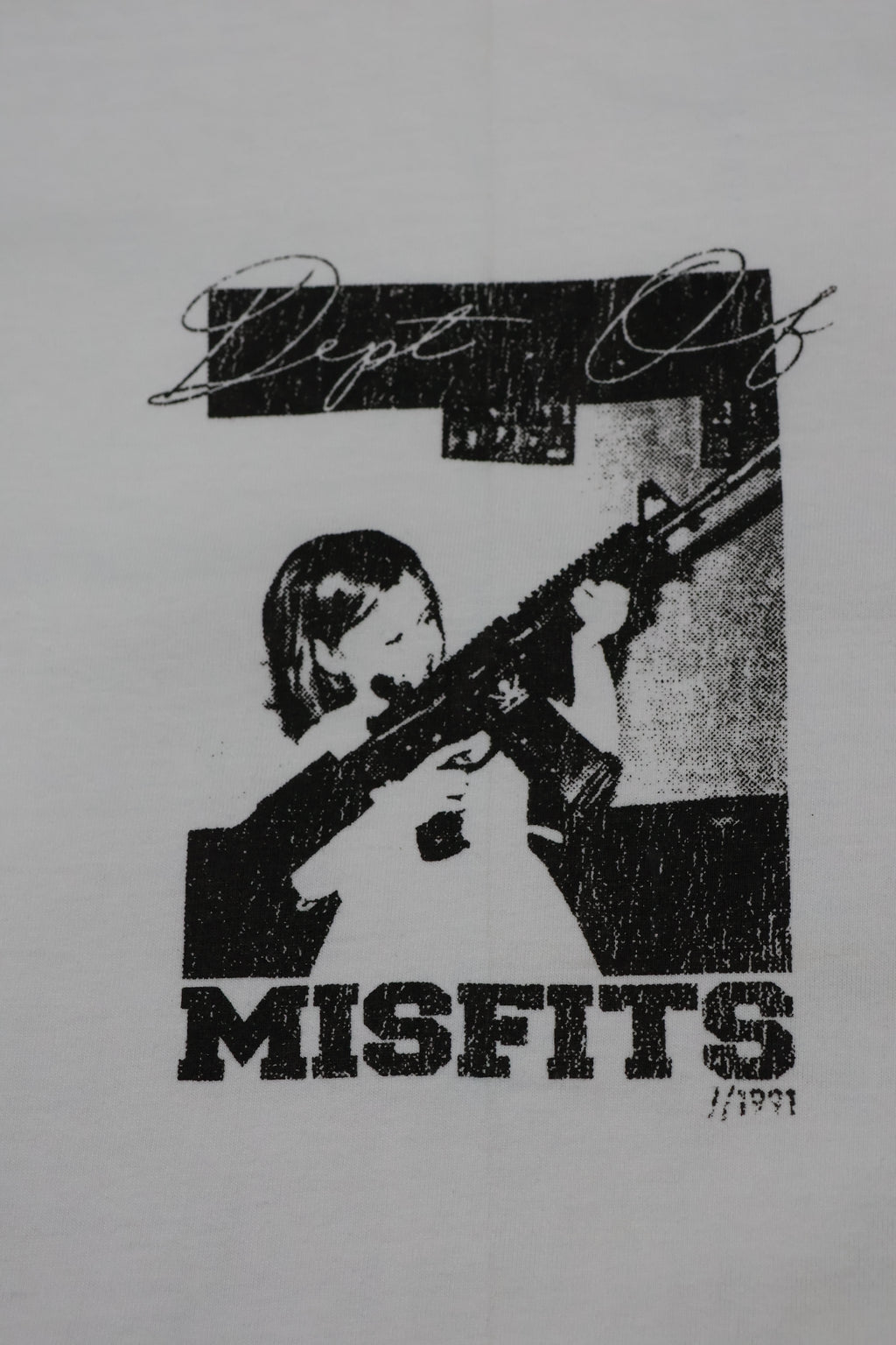 "Dept. of Misfits" Graphic Ringer Tee